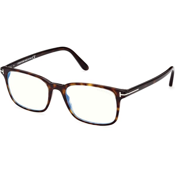 Eyeglasses Tom Ford FT 5831 -B 096 Shiny Transparent Olive,